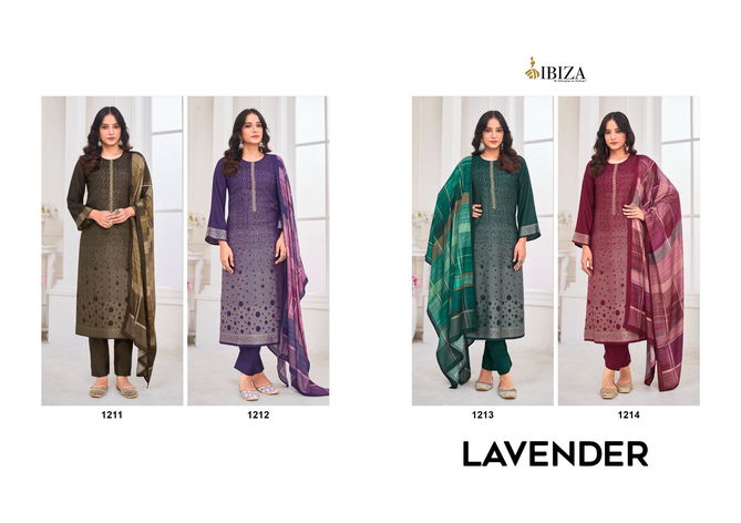 Lavender By Ibiza Viscose Pashmina Dress Material Wholesale Shop In Surat